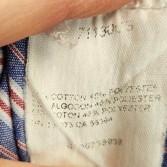 Wrangler Western Shirt Vintage Striped Men’s SZ M Cowboy Pearl Snaps Rodeo - Picture 13 of 16